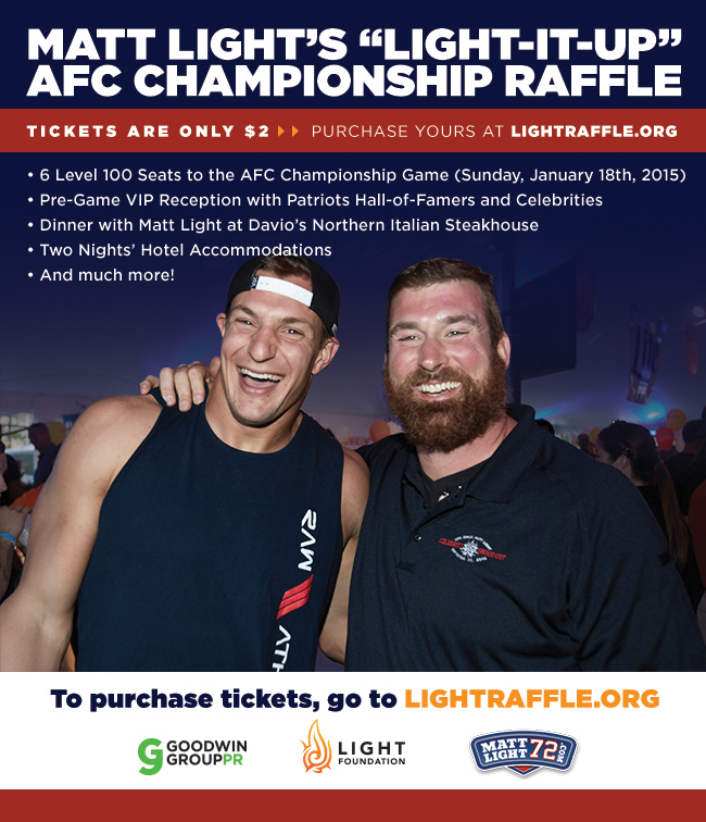 Former New England Patriot Matt Light Announces 3rd AFC Championship